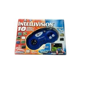 Intellivision 10 Game Video Game System TV Power Play Techno Source NOS